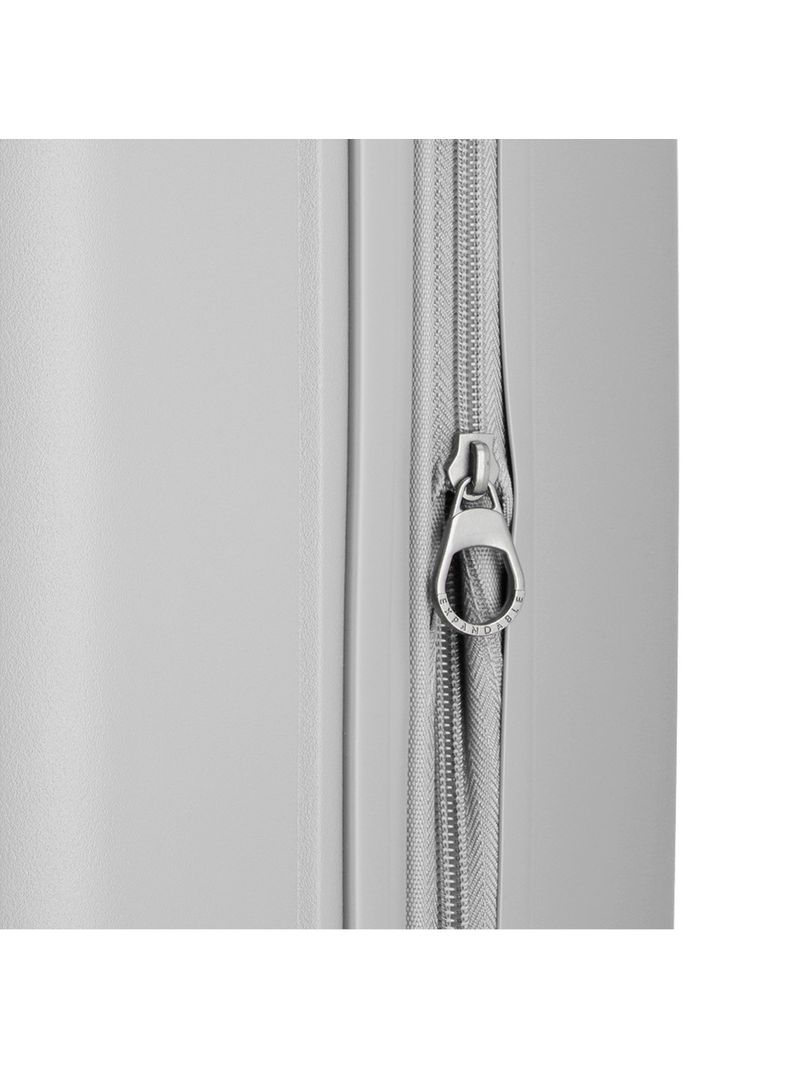Maleta Grande Saxoline Moonstone Plateado-8