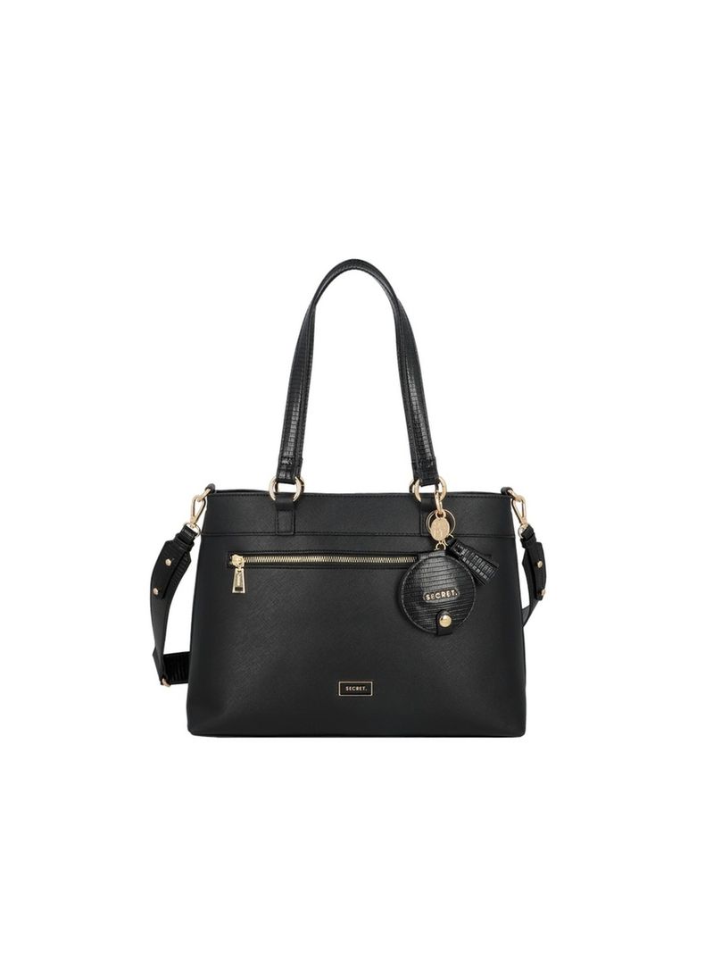 Cartera Tote Secret Albacete FW25 L Negro-0