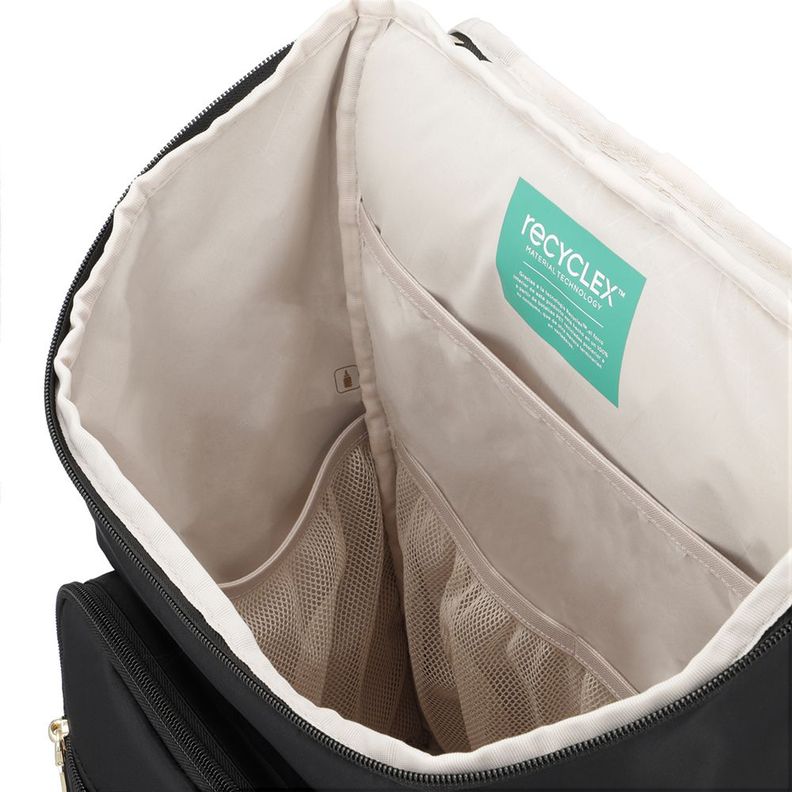 Mochila maternal Parentpack con mudador negra-15