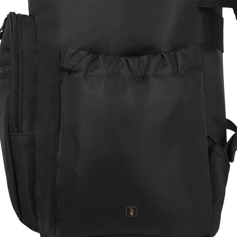 Mochila maternal Parentpack con mudador negra-6