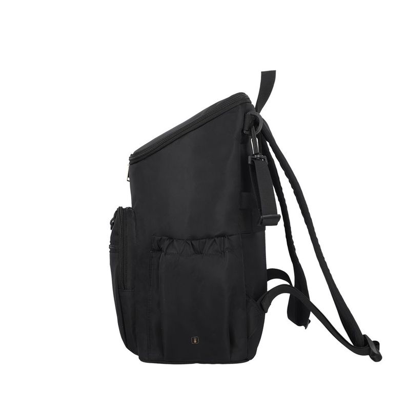 Mochila maternal Parentpack con mudador negra-4