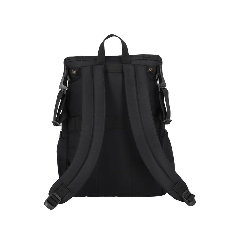 Mochila maternal Parentpack con mudador negra-3