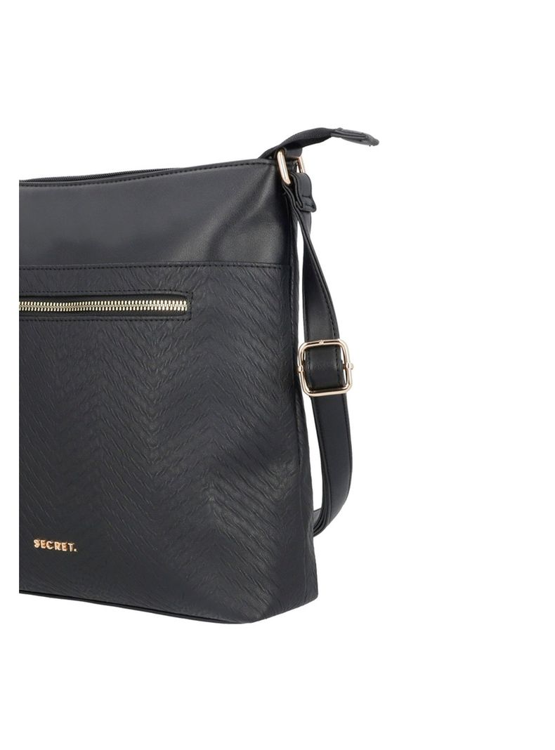 Bandolera Secret Melborune FW25 Negro M-4
