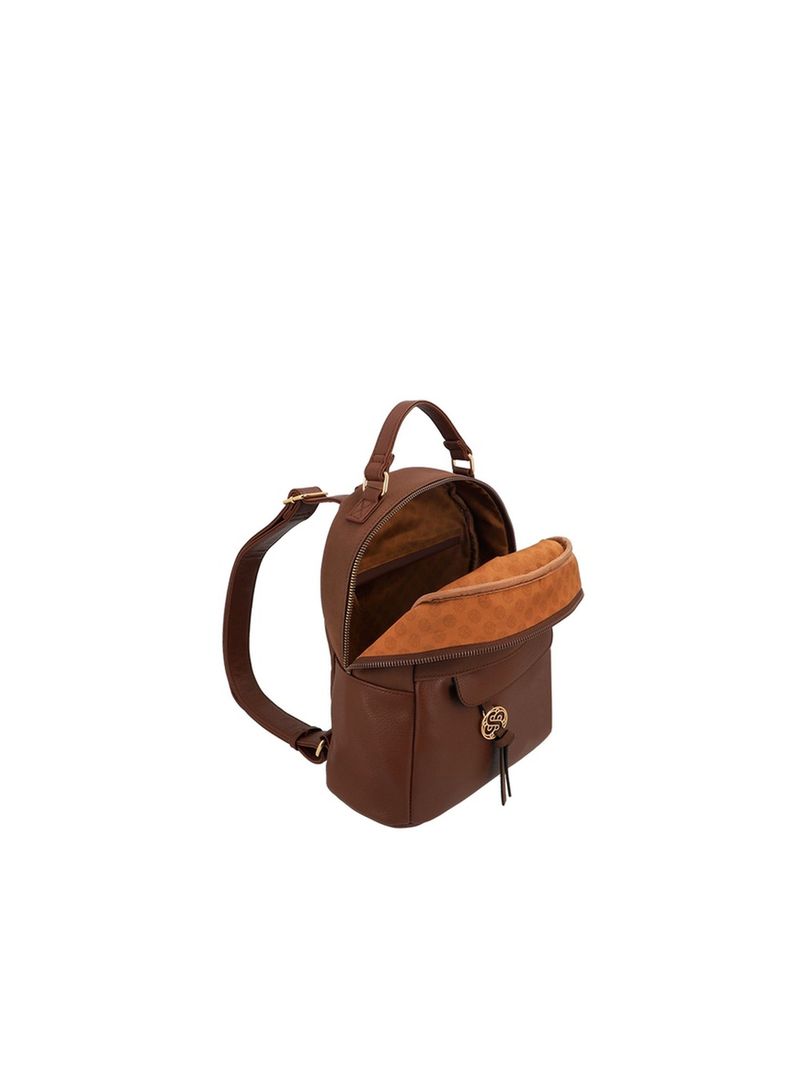 Mochila Secret Laurens FW25 M Café-3