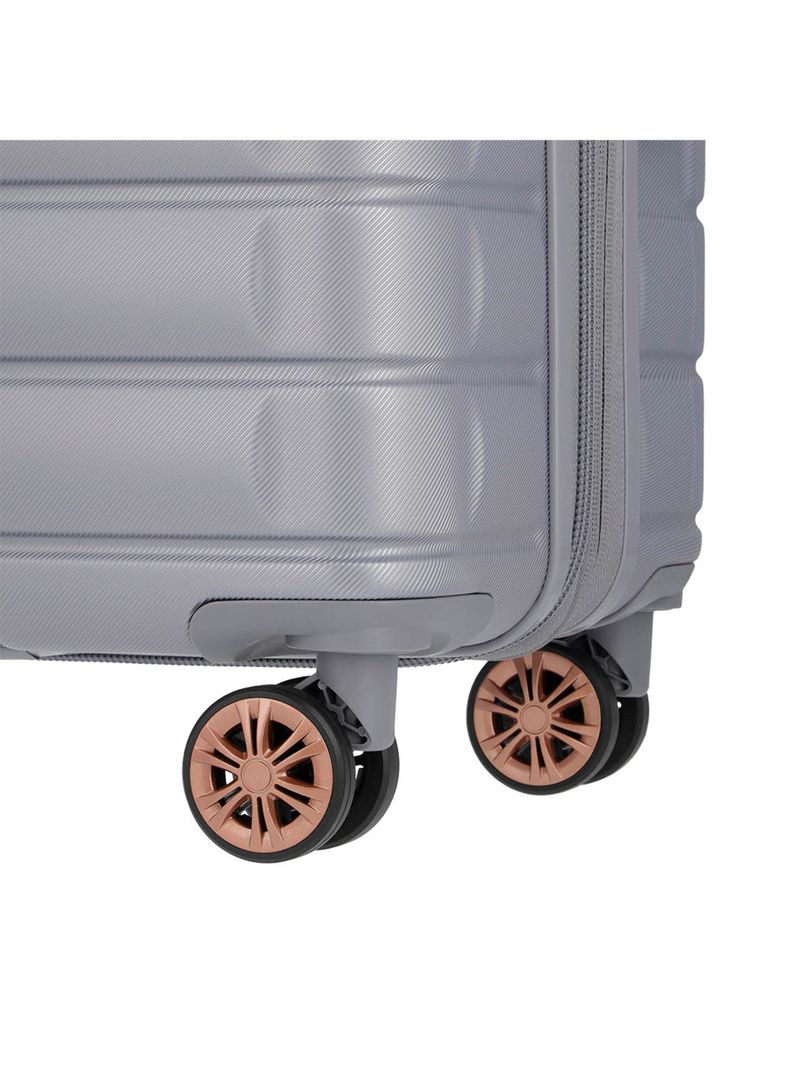 Maleta Grande Saxoline Spinwave Gris-7