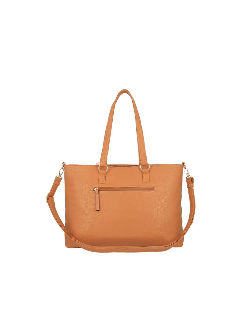 Cartera Tote Secret Riga FW25 L Tostado-2