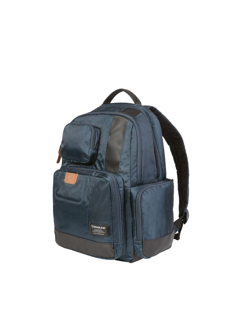 Mochila Notebook Saxoline City Plus 3SX Azul 17"-1