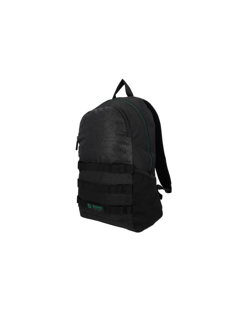 Mochila Notebook Xtrem Clinton 4XT Negro/Verde 15"-1