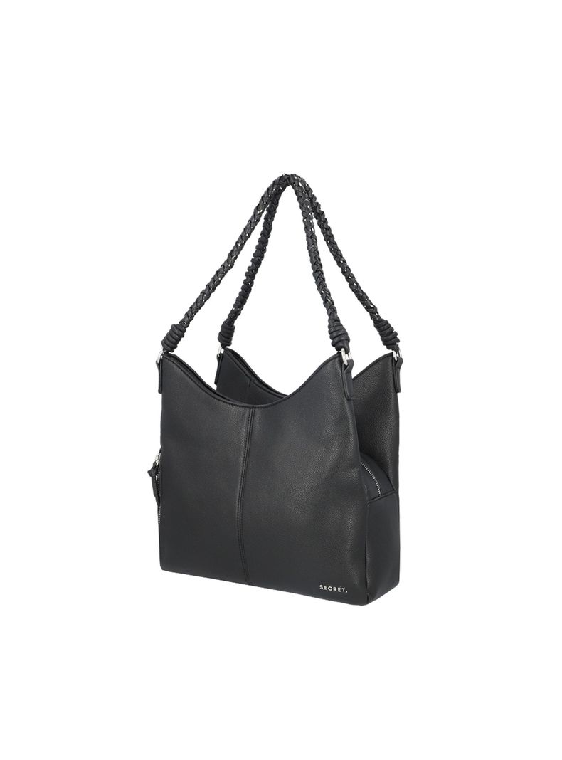 Cartera de Hombro Secret Montserrat FW25 L Negro-1