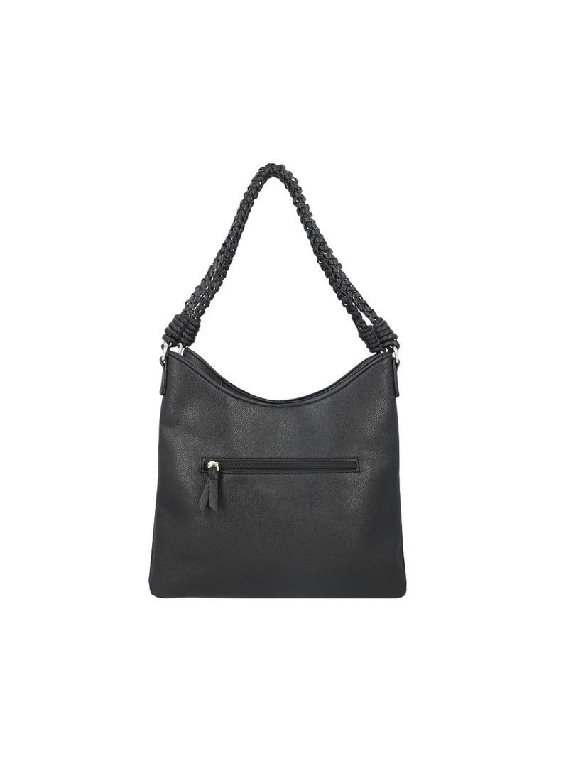 Cartera de Hombro Secret Montserrat FW25 L Negro-2