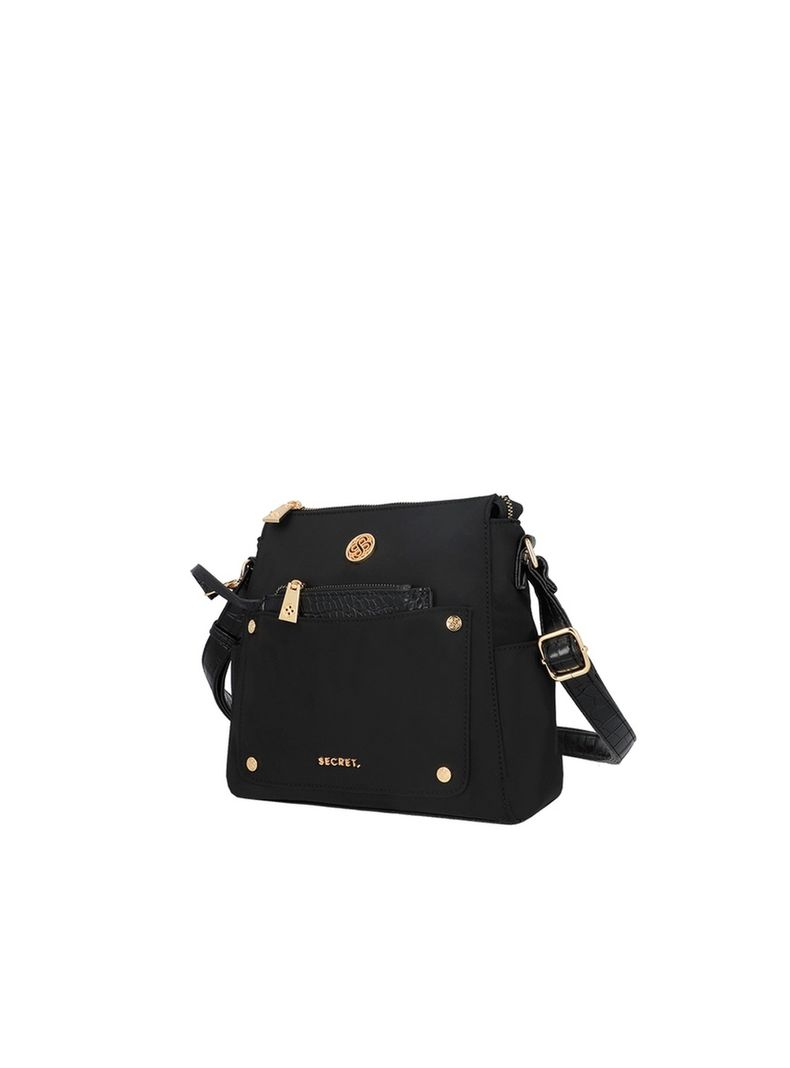 Bandolera Secret Girona FW25 M Negro-1