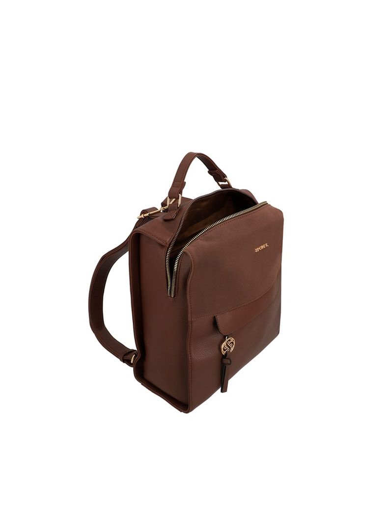 Mochila Secret Laurens FW25 L Café-3