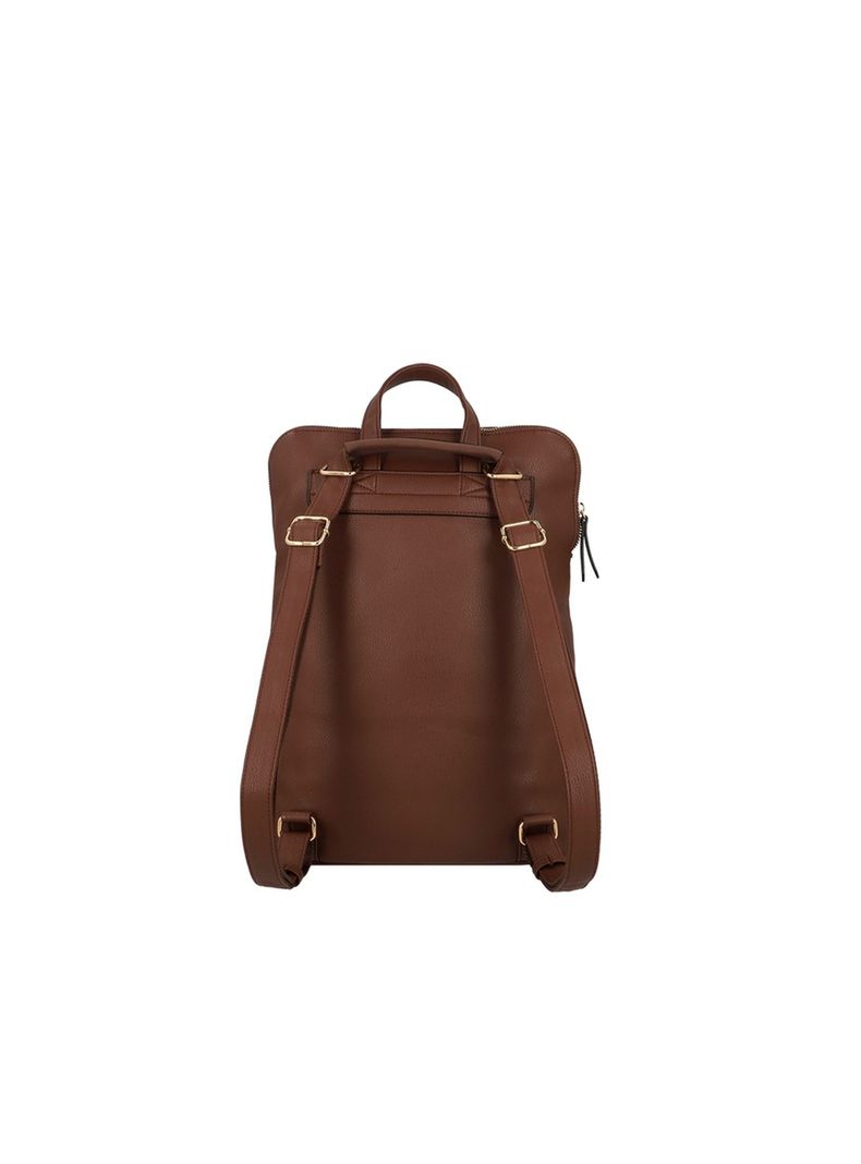 Mochila Notebook Secret Laurens FW25 Café 15"-2