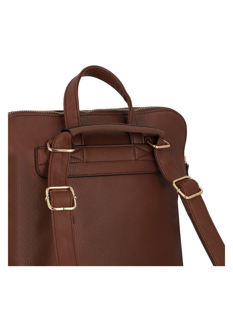 Mochila Notebook Secret Laurens FW25 Café 15"-4