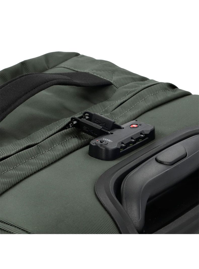 Bolso de Viaje con ruedas Saxoline Urban Track L Khaki-8