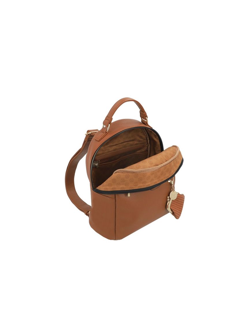 Mochila Secret Lisse FW25 M Café-3