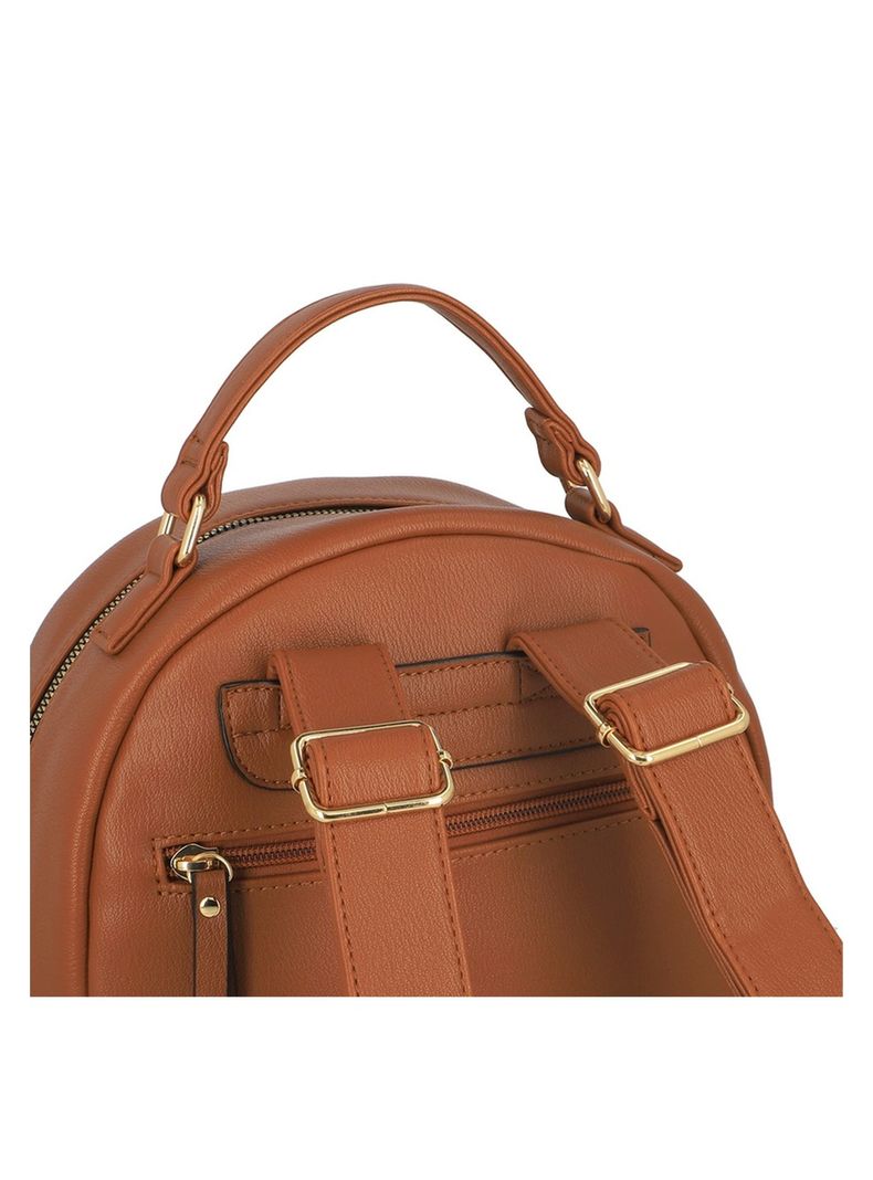 Mochila Secret Lisse FW25 M Café-4