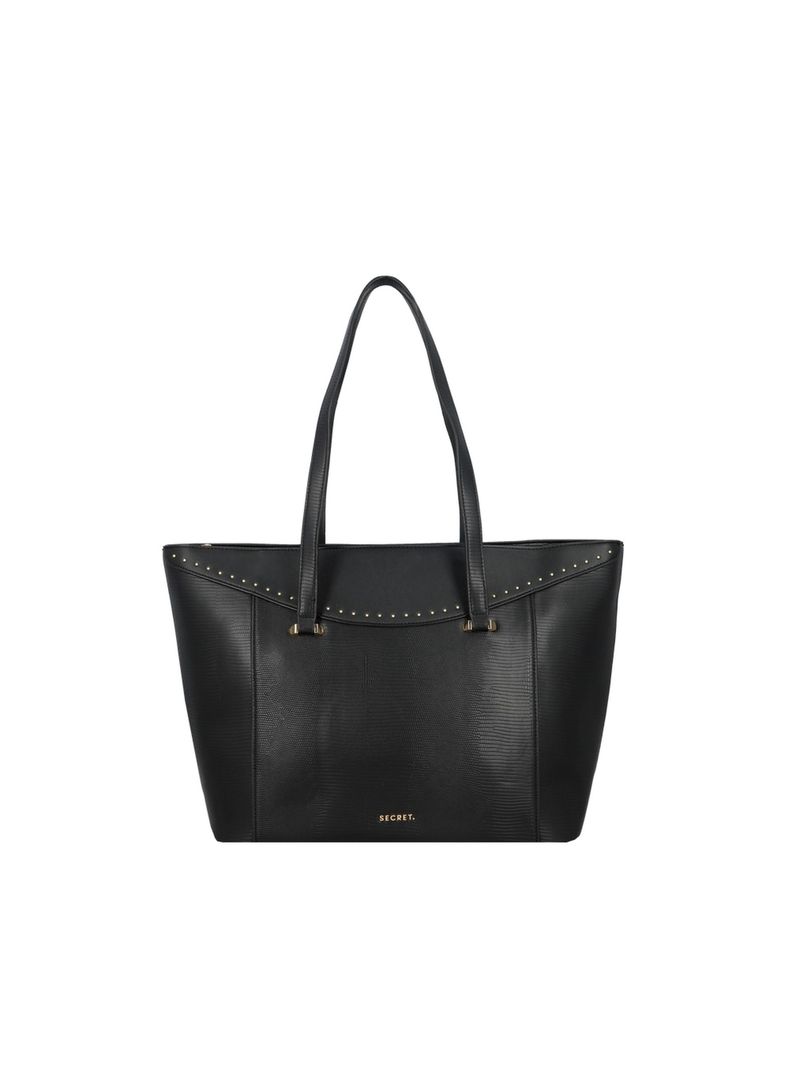 Cartera Tote Secret Provenza FW25 L Negro-0