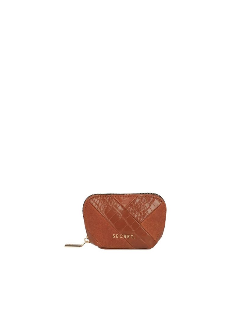 Monedero Secret Ede FW25 M Café Medio-0