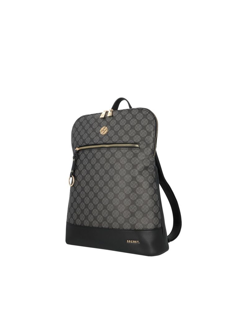 Mochila Notebook Secret Avignon FW25 Negro 15"-1