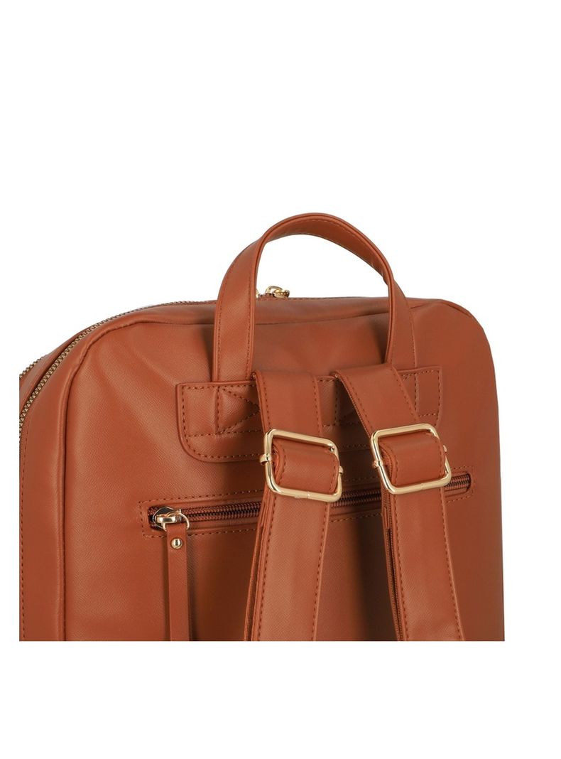 Mochila Notebook Secret Ede FW25 Café Medio 14"-4