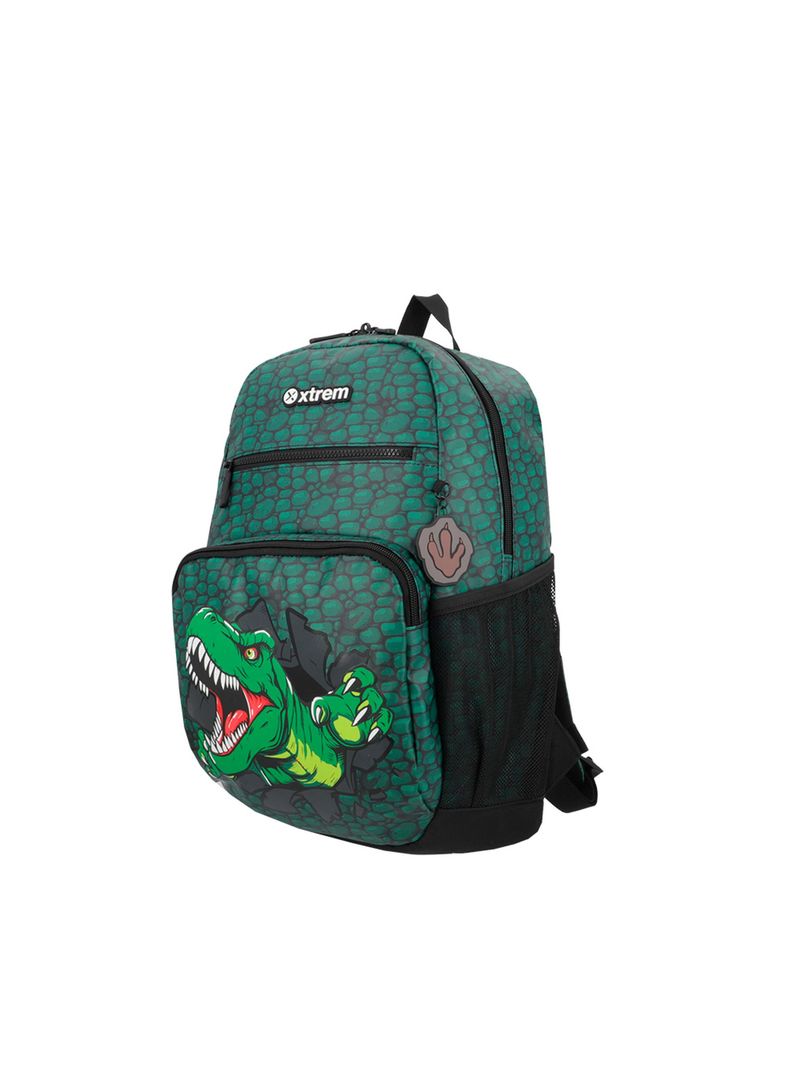 Mochila Xtrem Bolt 5XT Dino Verde-1