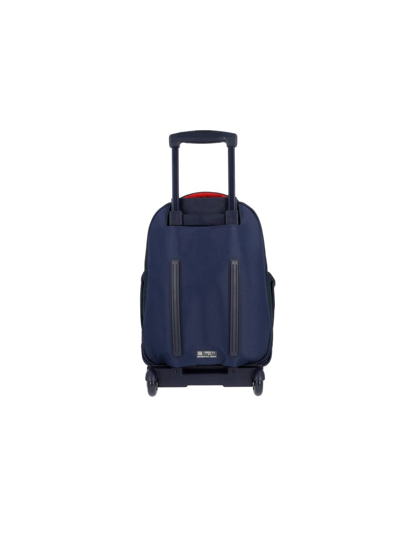 Mochila con ruedas Niño Xtrem Cross 2.0 Dino Azul-2