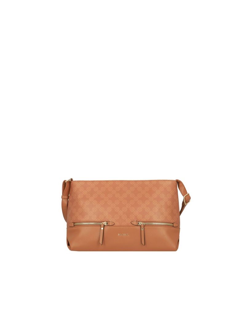 Bandolera Secret Toulouse FW25 M Café Medio-0
