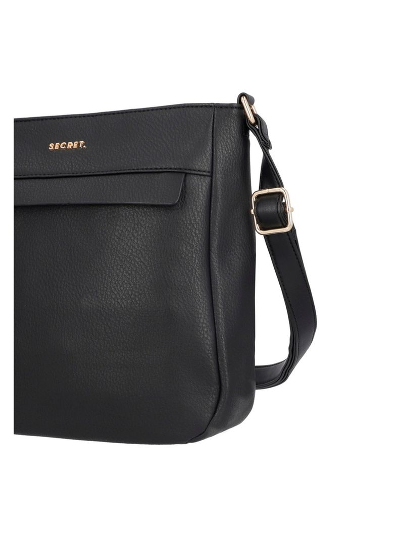 Bandolera Secret Albury FW25 Negro M-4