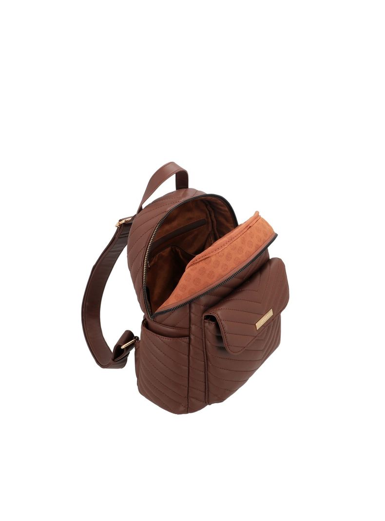 Mochila Secret Versalles FW25 M Café-3