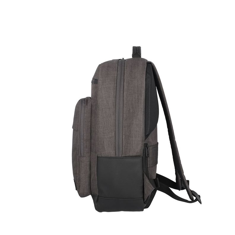 Mochila Notebook Saxoline City Gris 17"-4