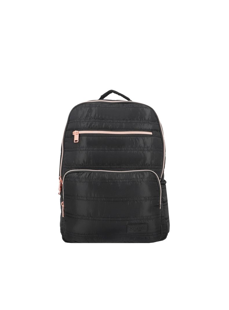 Mochila Notebook Xtrem Nebraska 5XT Negro/Rose Gold 16"-0