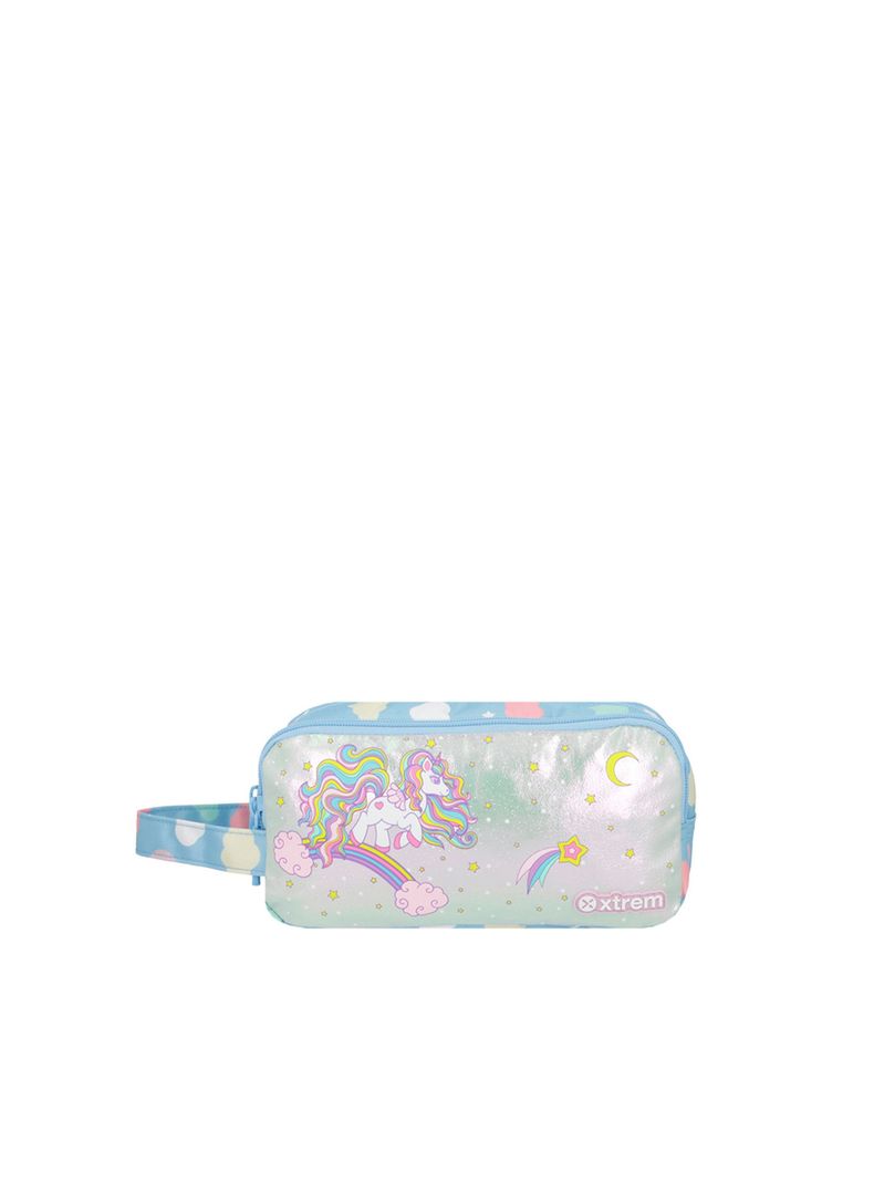 Estuche Xtrem University+ 5XT Unicornio Azul-0