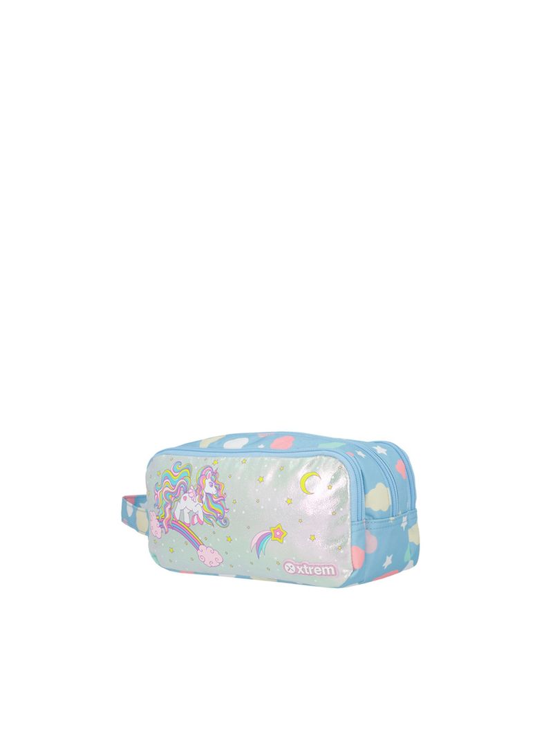 Estuche Xtrem University+ 5XT Unicornio Azul-1