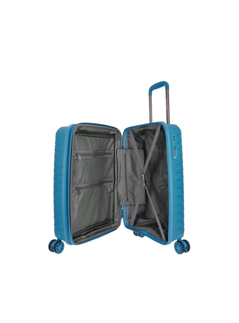 Maleta de Cabina Saxoline Titanium Azul-3