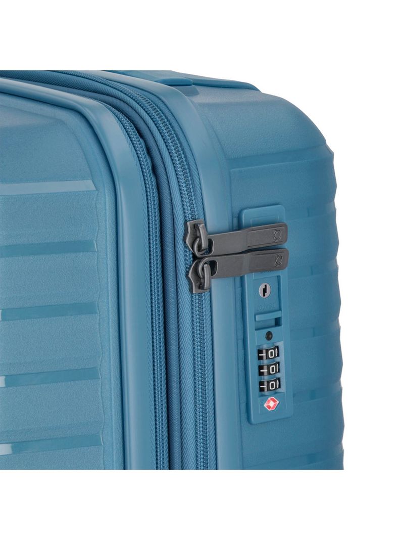 Maleta de Cabina Saxoline Titanium Azul-8