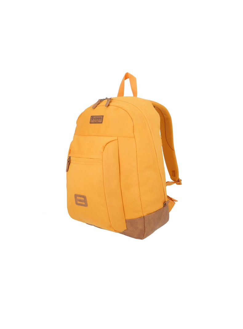 Mochila Notebook Xtrem Force 4XT Amarillo 16"-1