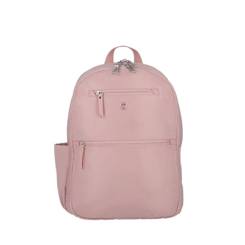 Mochila Notebook Saxoline Tunnel Rosado 15"-0