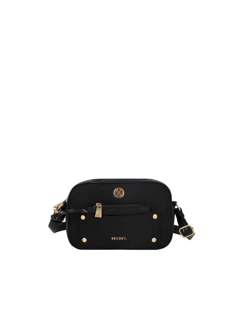 Bandolera Secret Girona FW25 S Negro-0