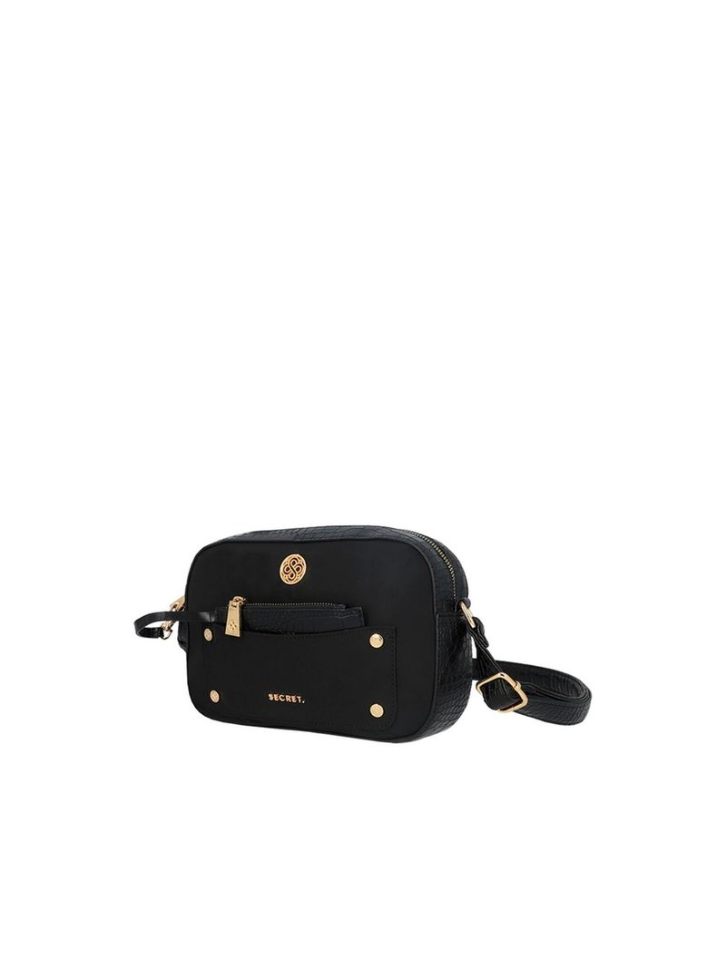 Bandolera Secret Girona FW25 S Negro-1