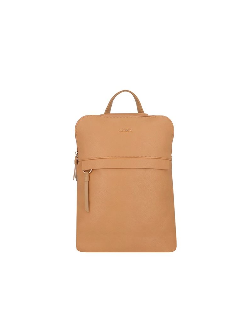Mochila Notebook Secret Albury FW25 Beige 15"-0
