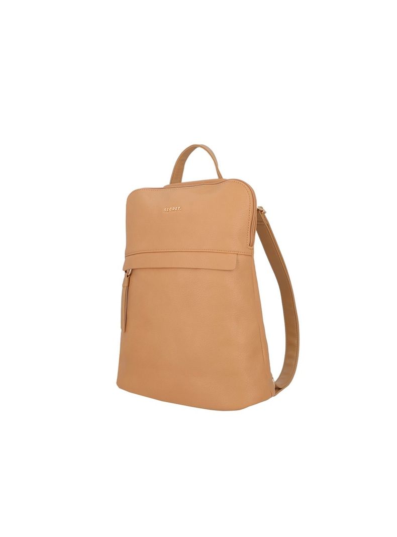 Mochila Notebook Secret Albury FW25 Beige 15"-1