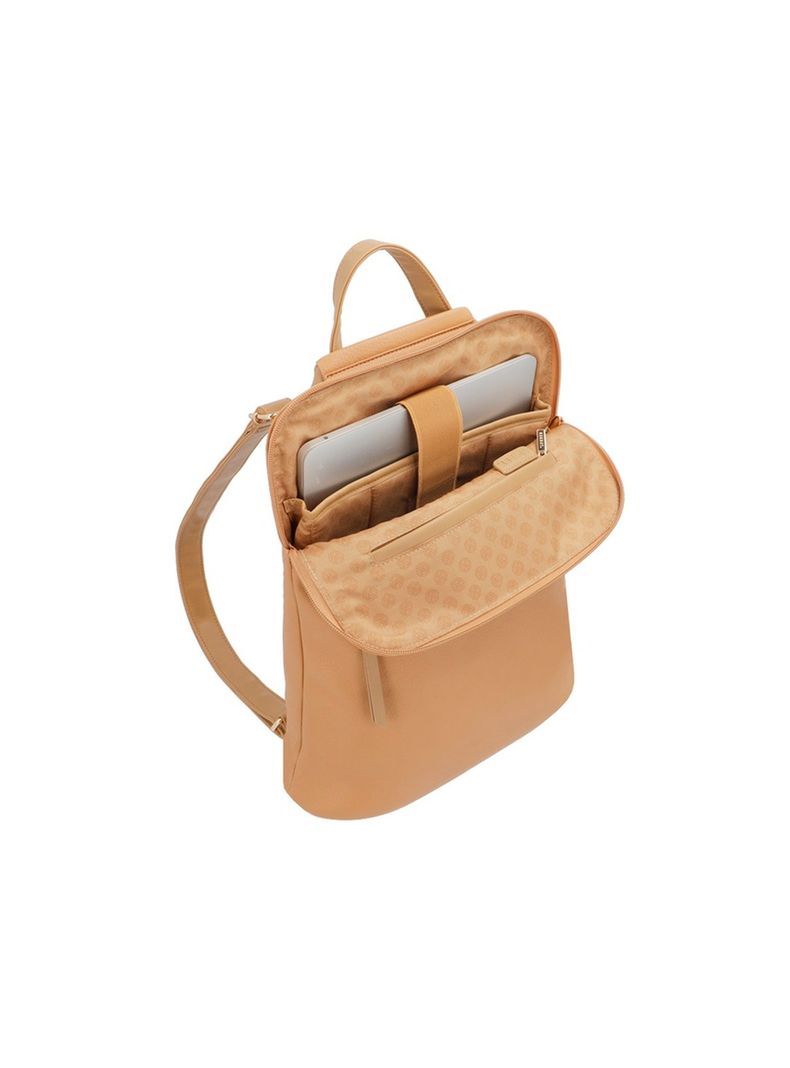 Mochila Notebook Secret Albury FW25 Beige 15"-3