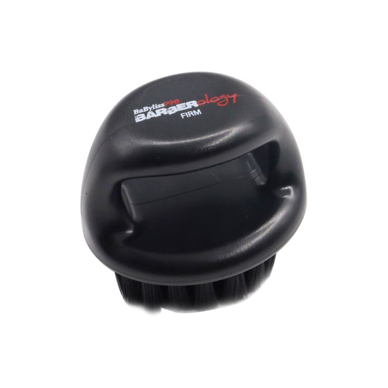 Cepillo Barbero bota pelos cerda Firme BabylissPro Negro-0
