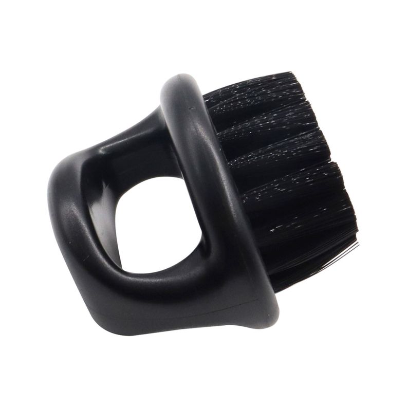 Cepillo Barbero bota pelos cerda Firme BabylissPro Negro-2