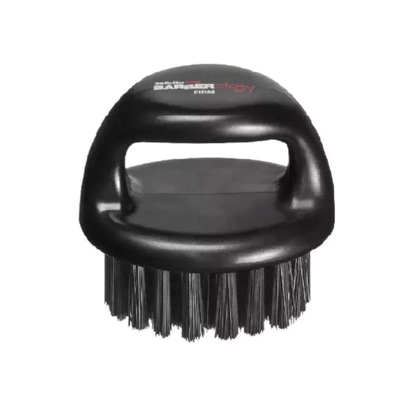 Cepillo Barbero bota pelos cerda Firme BabylissPro Negro-3
