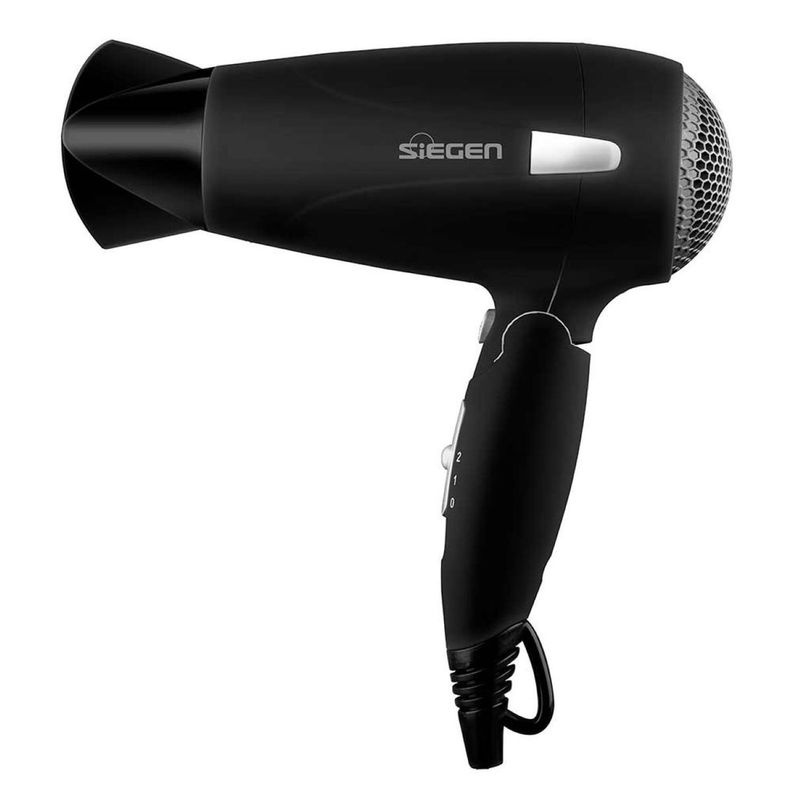 Secador de Pelo Siegen Lets go Travel Negro SG3012 1700Watts-4