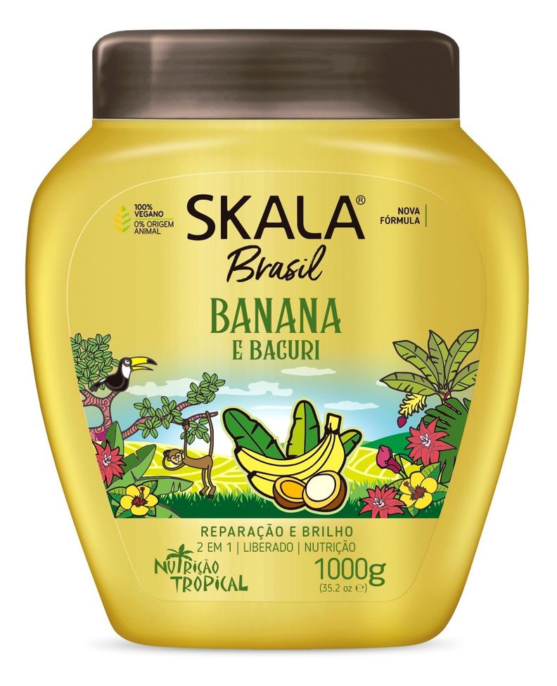 MASCARA BANANA Y BACURI 2EN1 1KG SKALA BRASIL-0