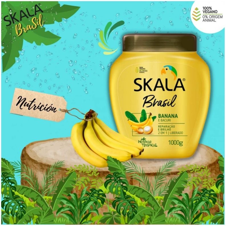 MASCARA BANANA Y BACURI 2EN1 1KG SKALA BRASIL-5