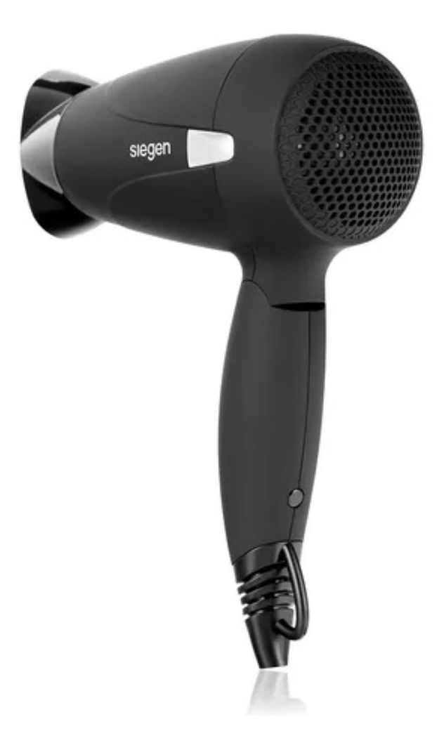 Secador de Pelo Siegen Lets go Travel Negro SG3005 1200Watts-2